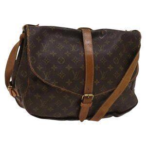 LOUIS VUITTON Monogram Saumur 30 Shoulder Bag